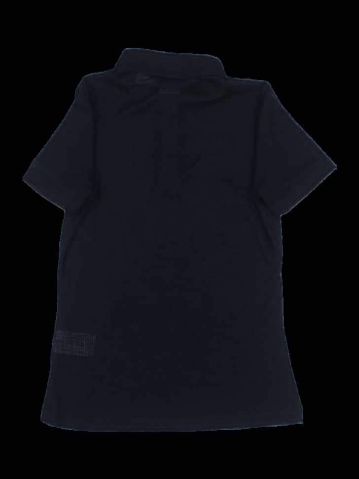 데상트 블랙 반팔 카라티