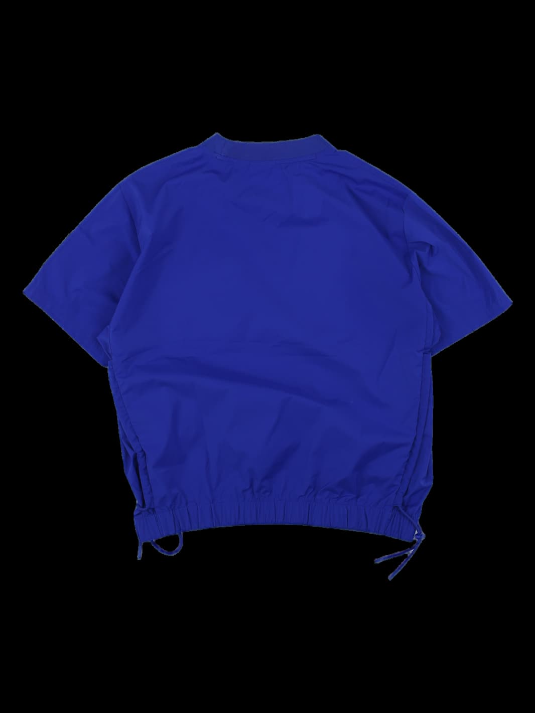 블루 스트링 숏팔 윈드브레이커 상의