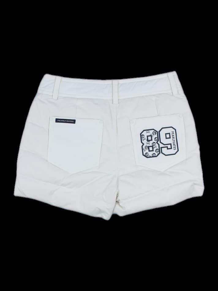 파리게이츠 여성 퀼팅 다운 반바지