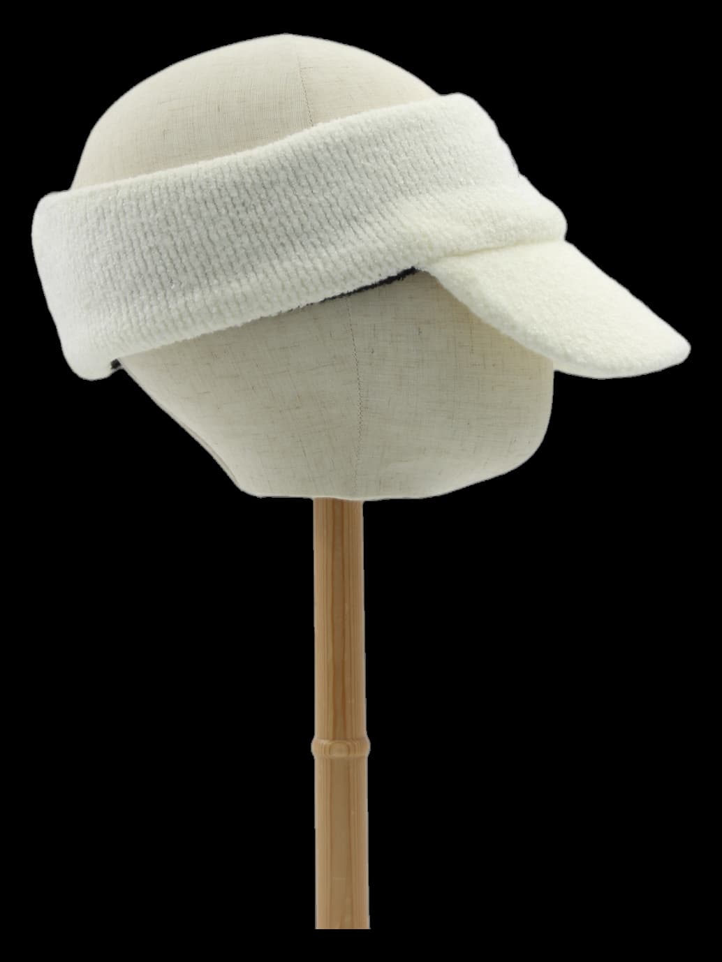 화이트 부클 썬캡