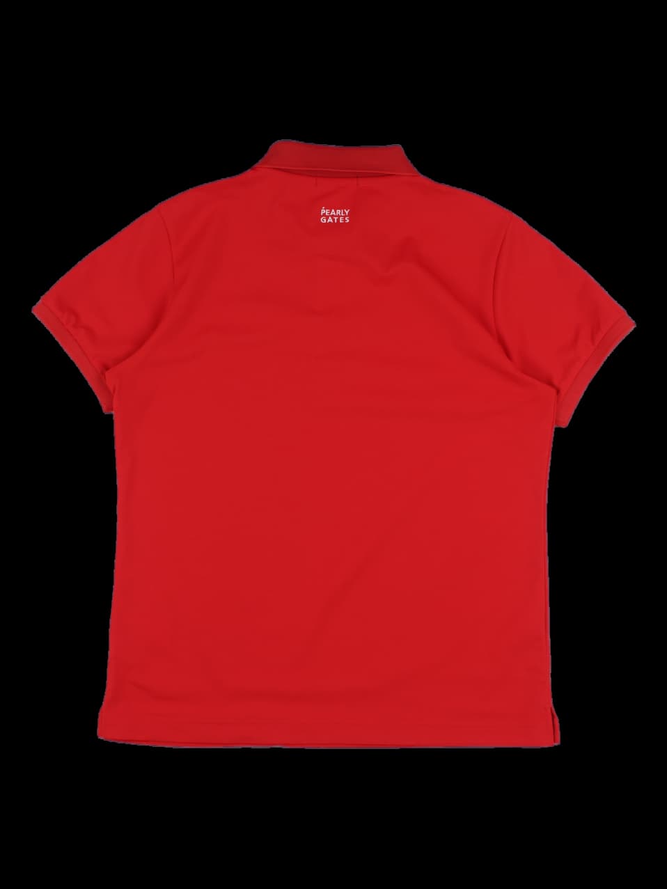 파리게이츠 레드 반팔 카라티셔츠