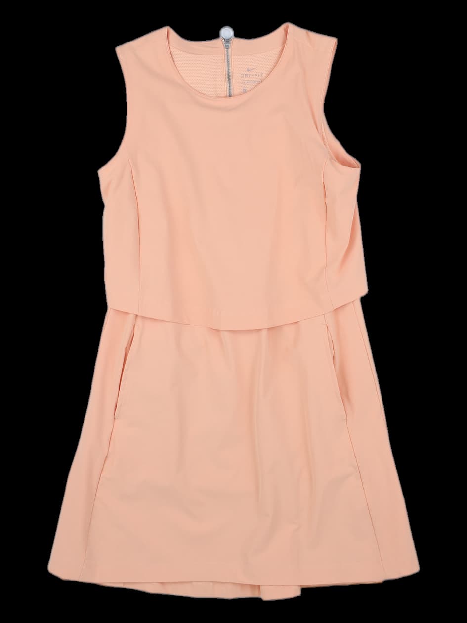 나이키 드라이핏 민소매 원피스 (피치 컬러)