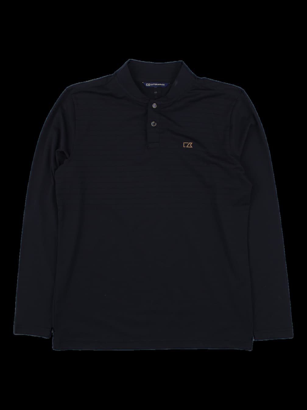 블랙 긴팔 카라티셔츠