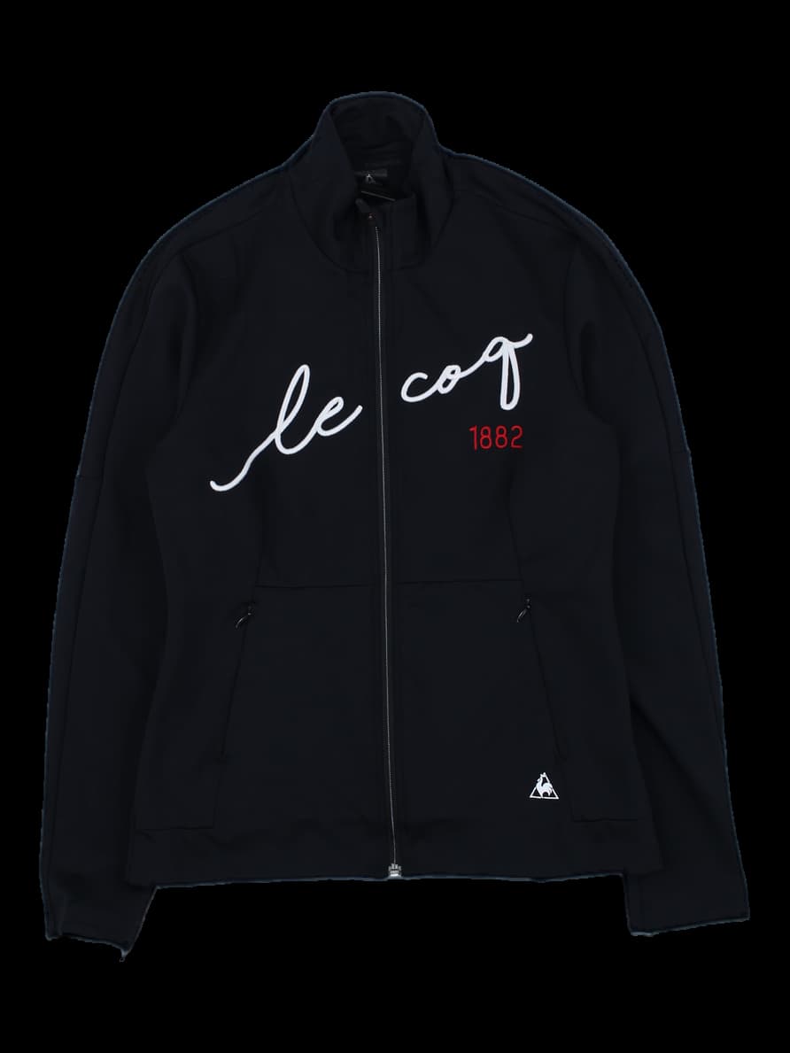 르꼬끄 스포르티브 블랙 집업 자켓