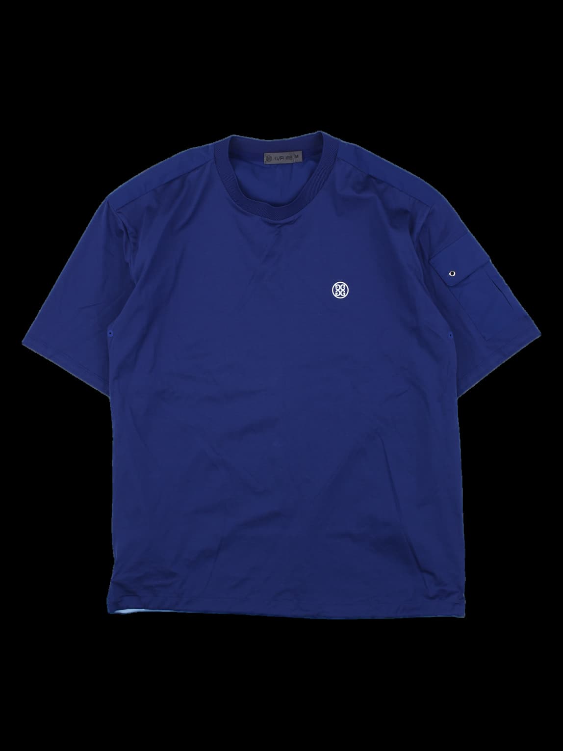 G/FORE 네이비 포켓 반팔 티셔츠