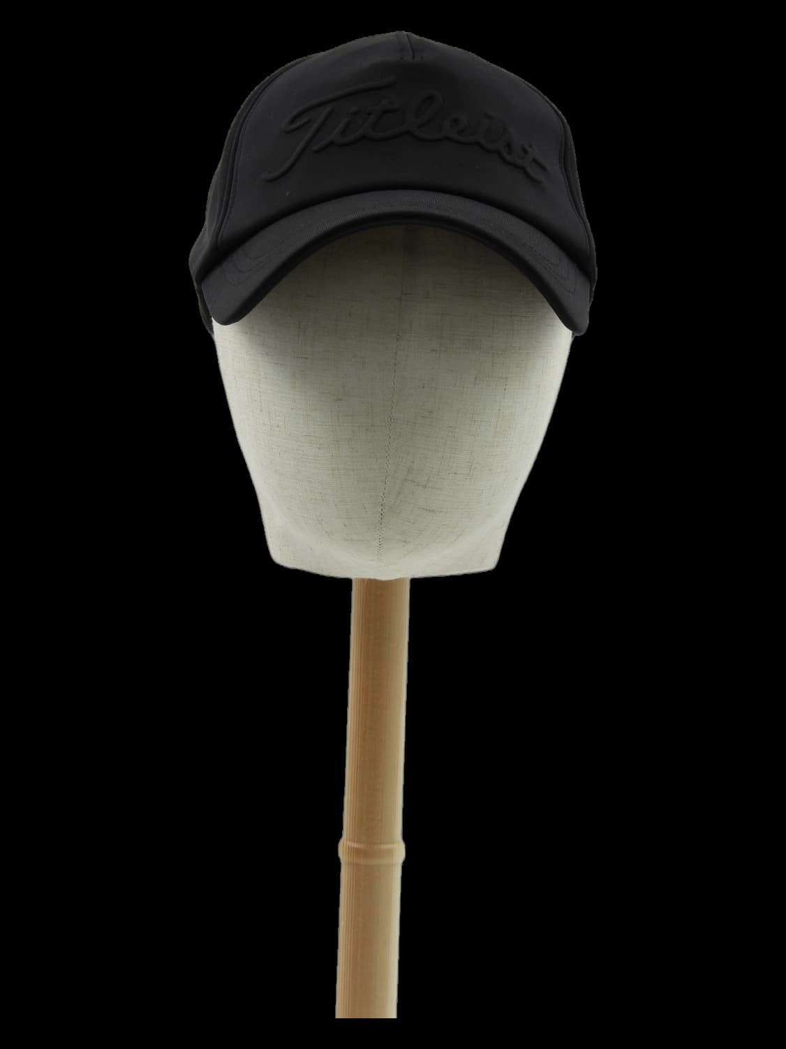 타이틀리스트 블랙 3D 로고 캡