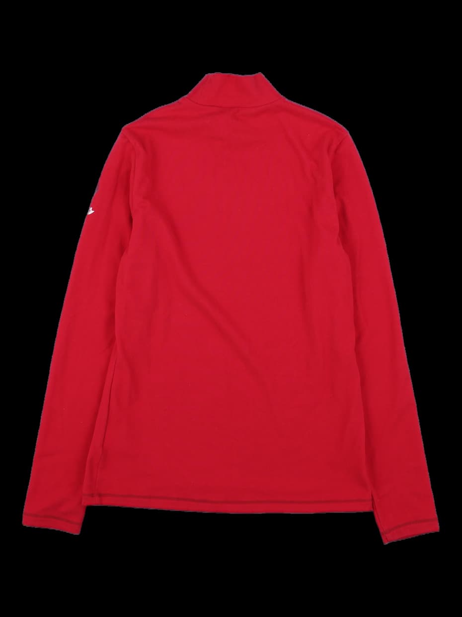 와이드앵글 여성 모크넥 긴팔 티셔츠