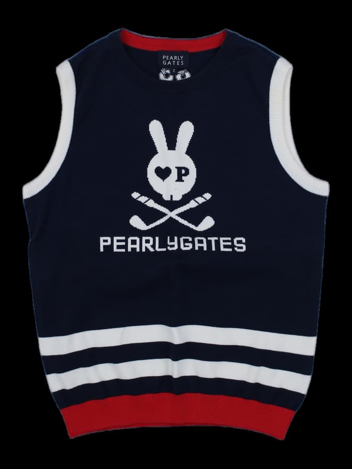 파리게이츠 네이비 니트 베스트