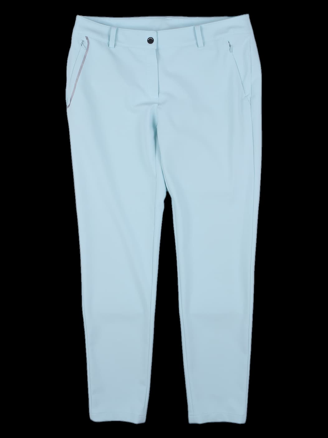 스카이블루 슬림핏 골프 팬츠