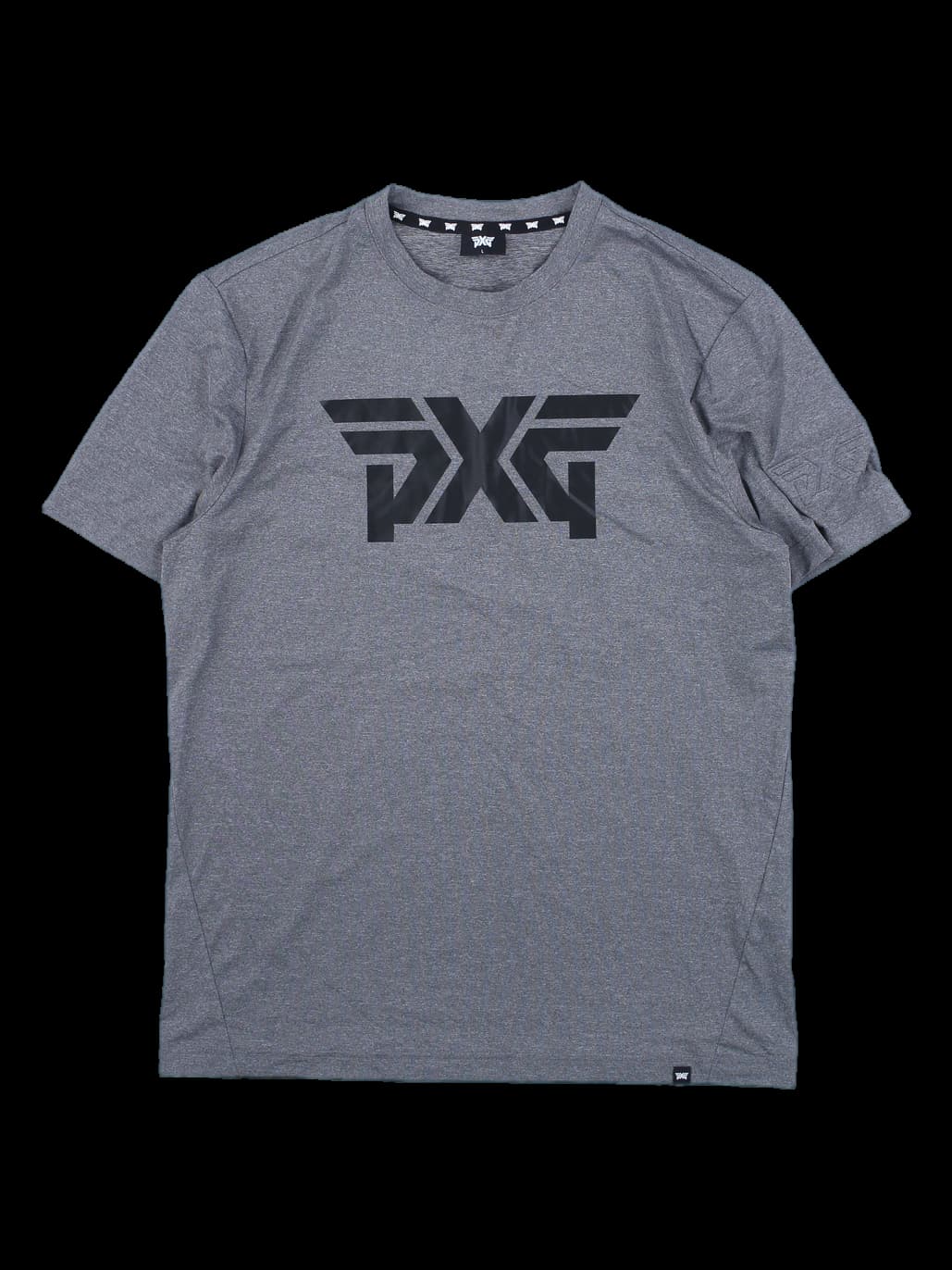 그레이 로고 반팔 티셔츠