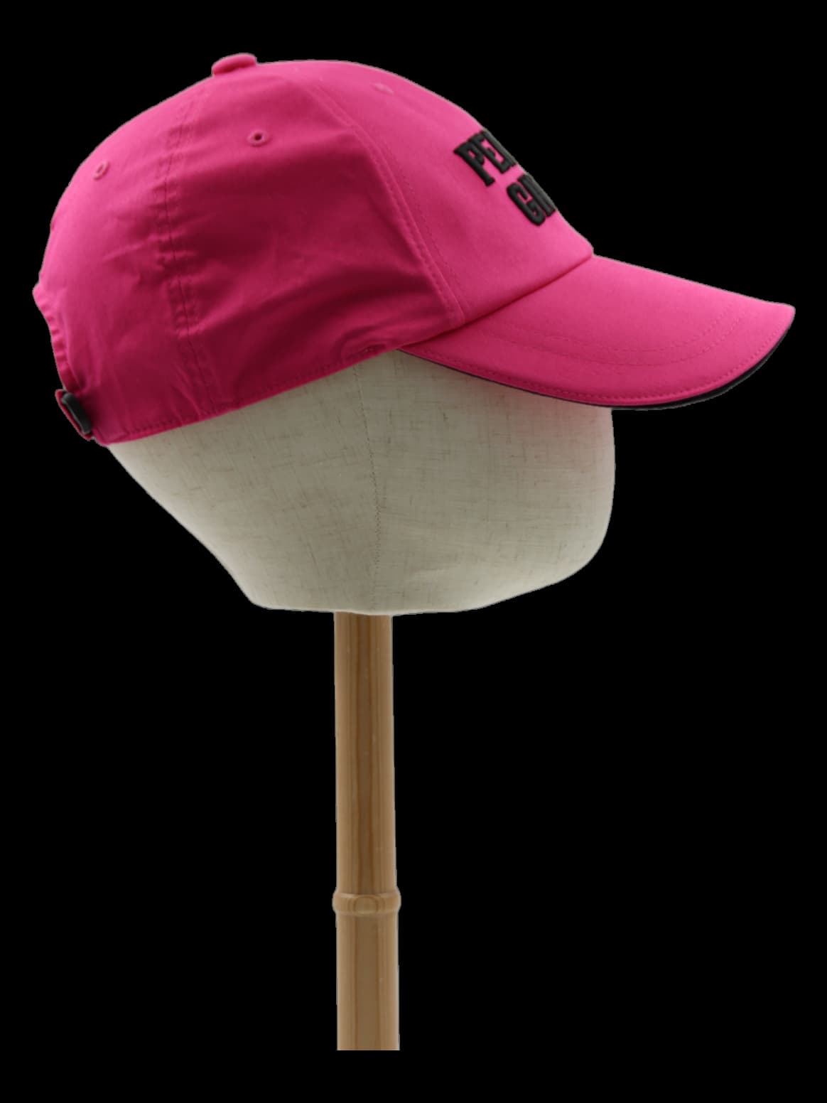 파리게이츠 핑크 로고 자수 캡