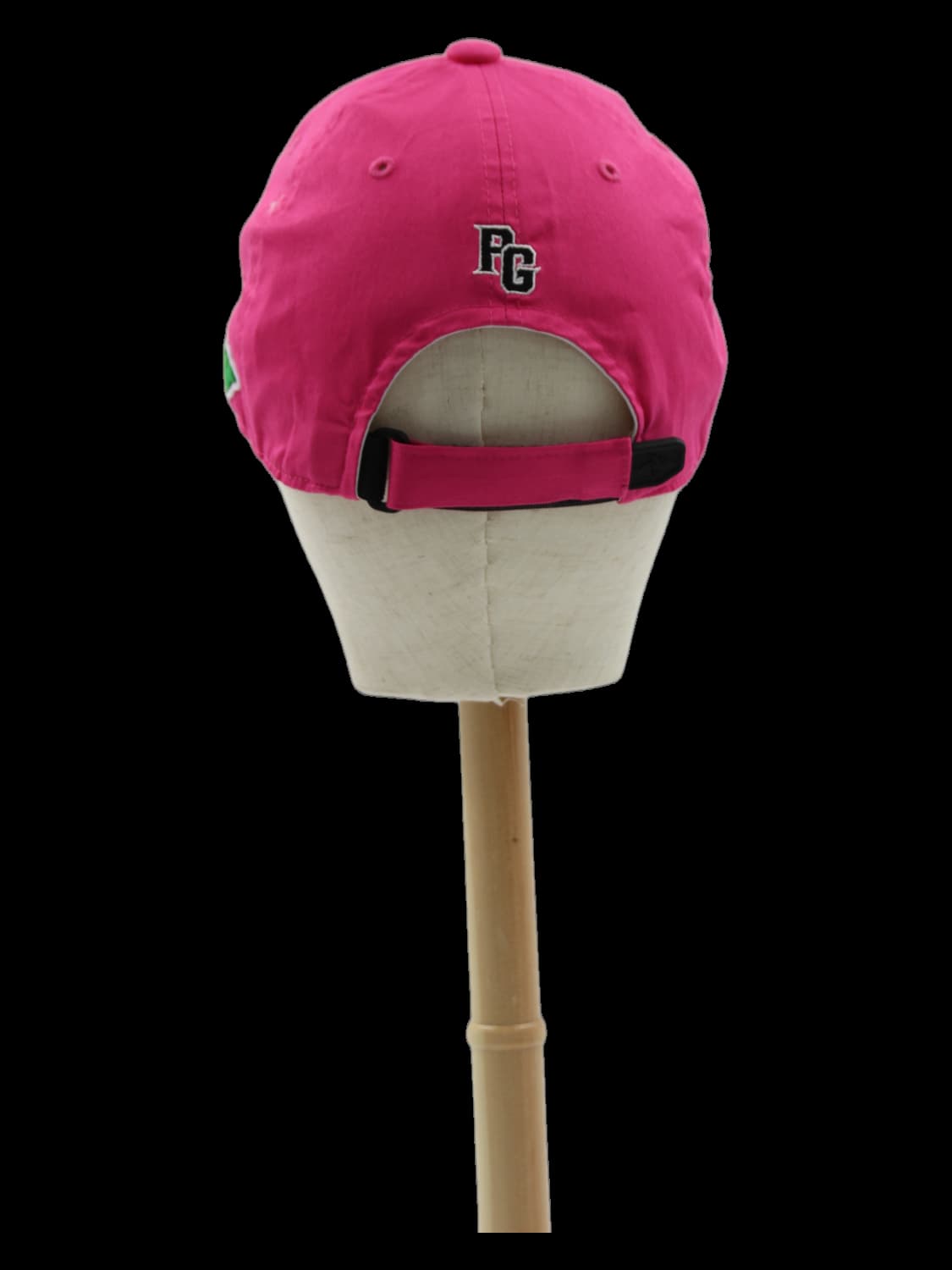파리게이츠 핑크 로고 자수 캡