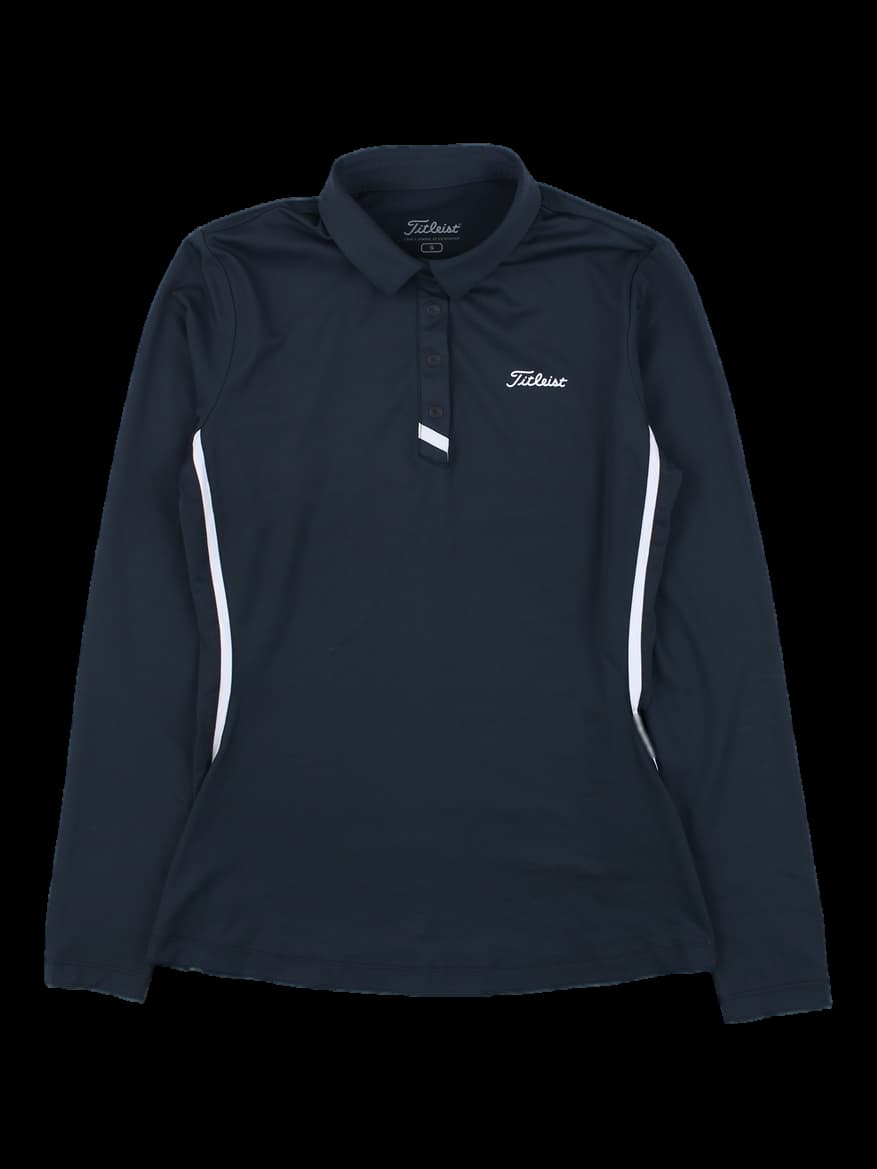 타이틀리스트 여성 긴팔 카라티 (네이비)