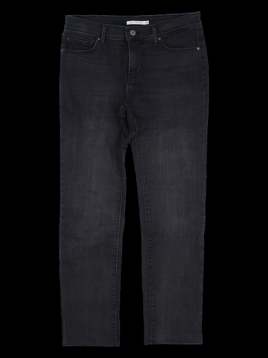 리바이스 312 쉐이핑 슬림핏 블랙 데님 팬츠