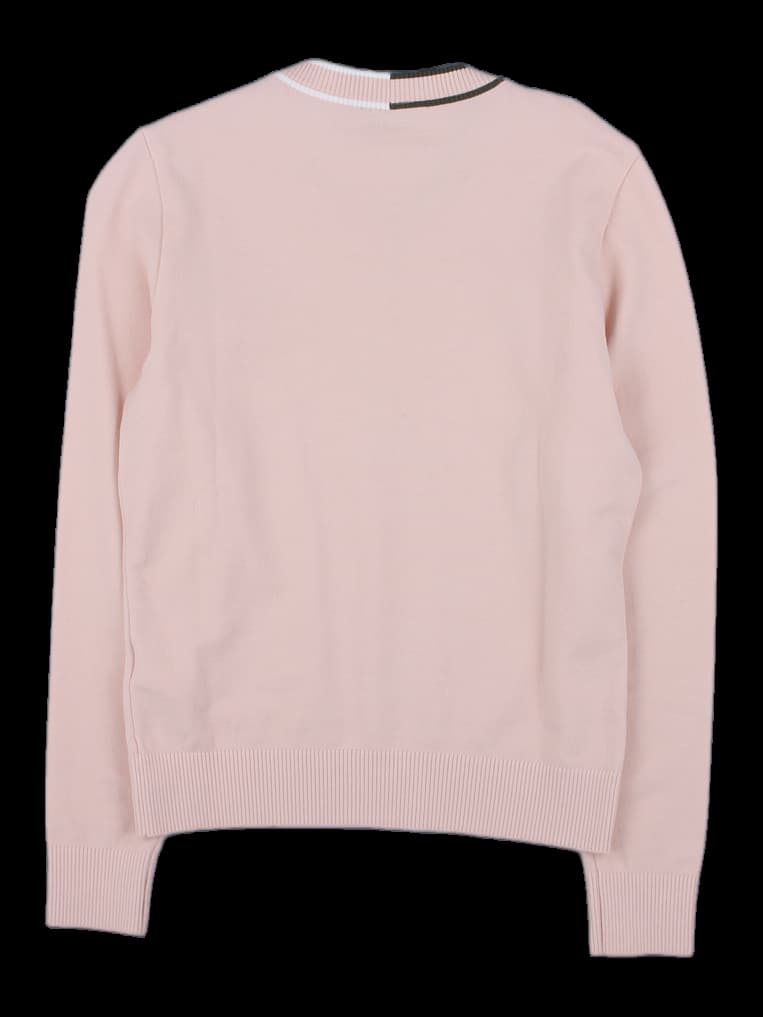 APC 골프 로고 브이넥 니트