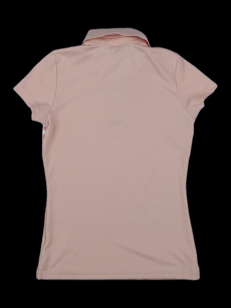 제이린드버그 여성 로고 포인트 반팔 카라티 BEIGE