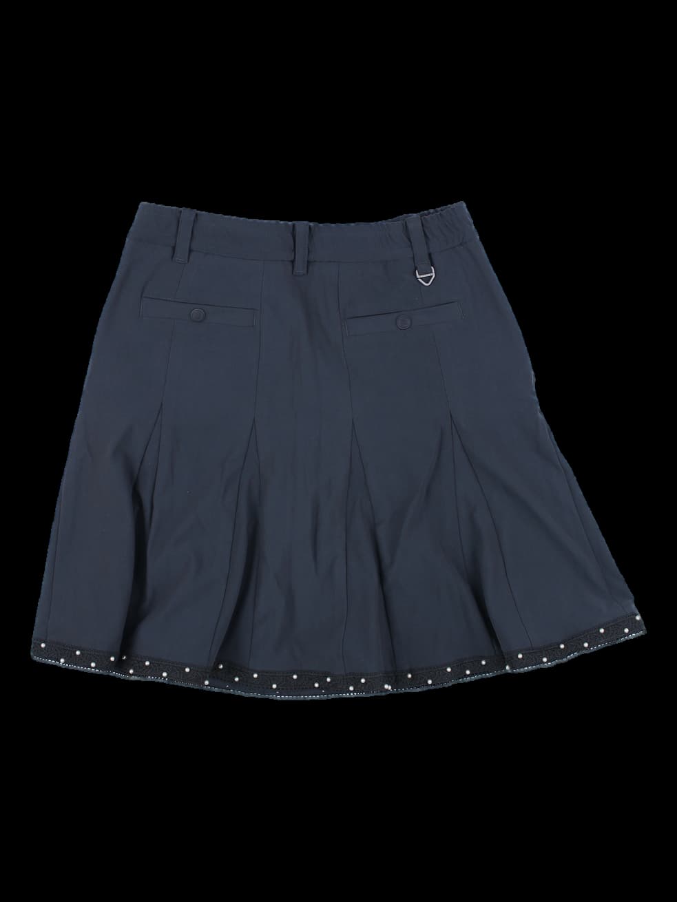 세인트앤드류스 여성 네이비 플리츠 스커트