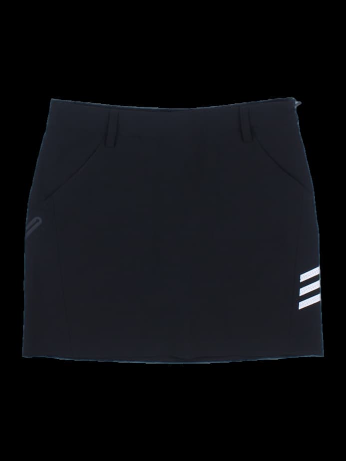 아디다스 삼선 블랙 골프 치마 스커트