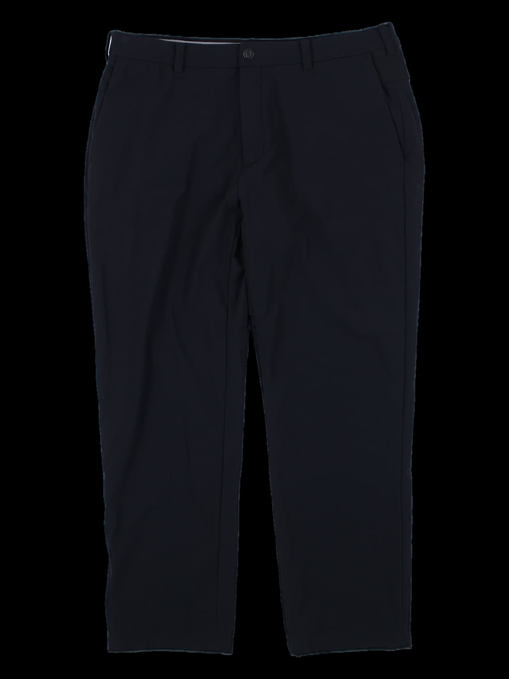 블랙 테이퍼드 슬랙스