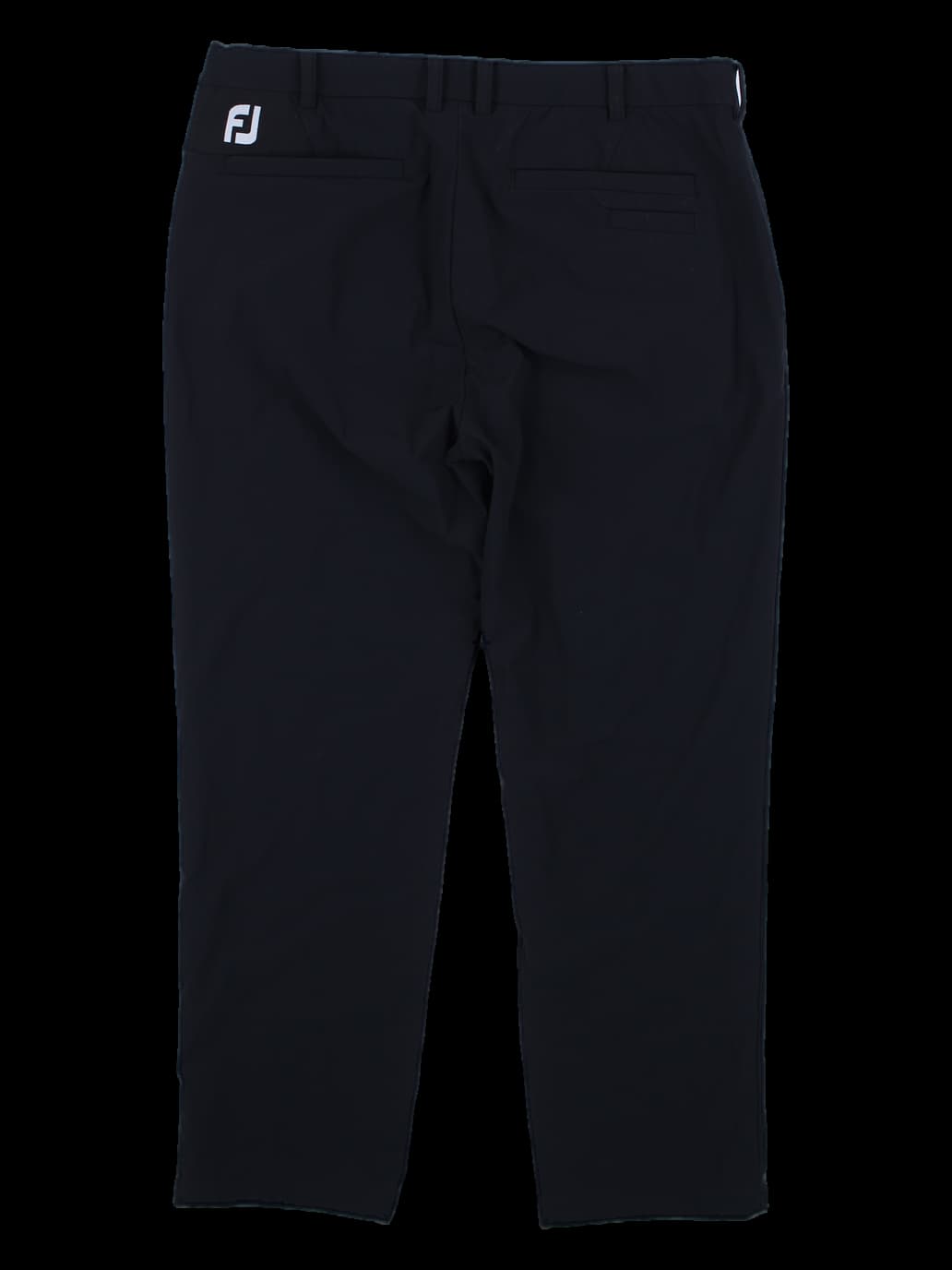 블랙 테이퍼드 슬랙스