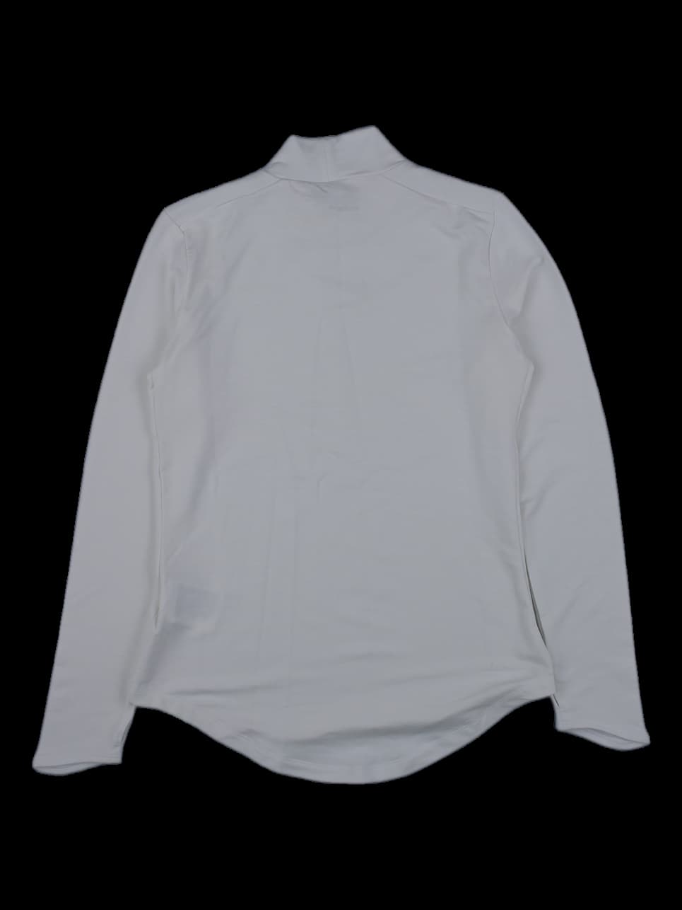 나이키 아이보리 롱슬리브 모크넥 티셔츠