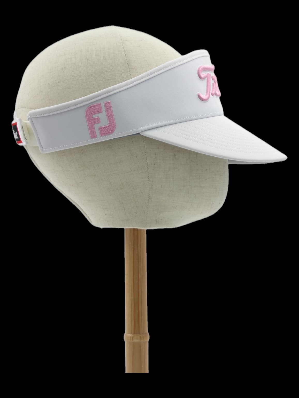 타이틀리스트 핑크 로고 썬바이저