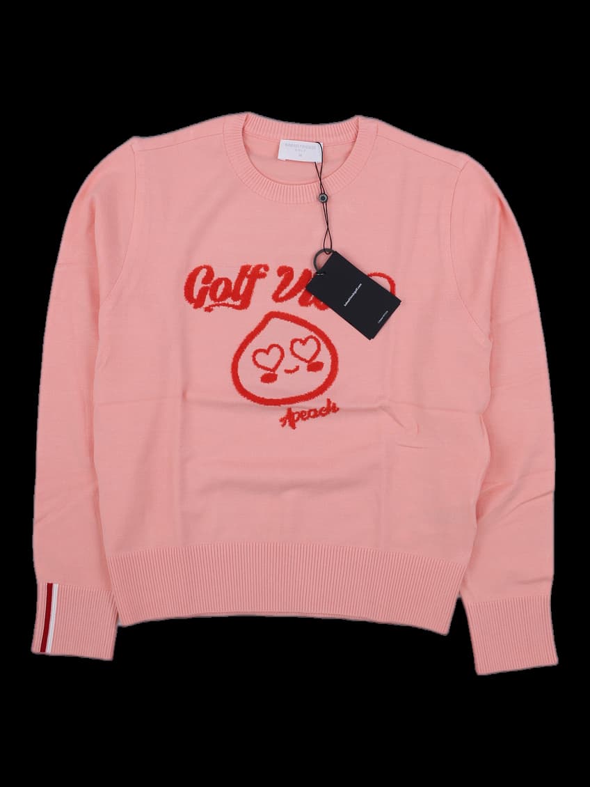 카카오프렌즈 골프 어피치 니트 스웨터