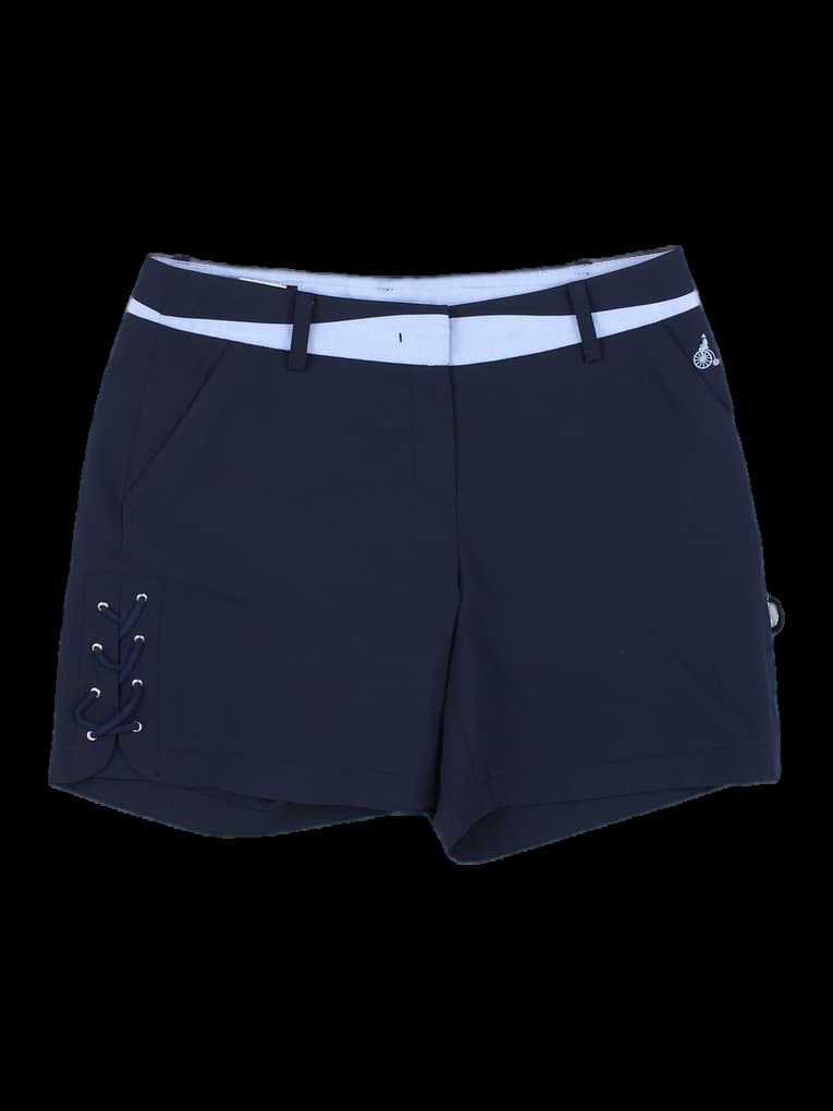 네이비 레이스업 숏팬츠