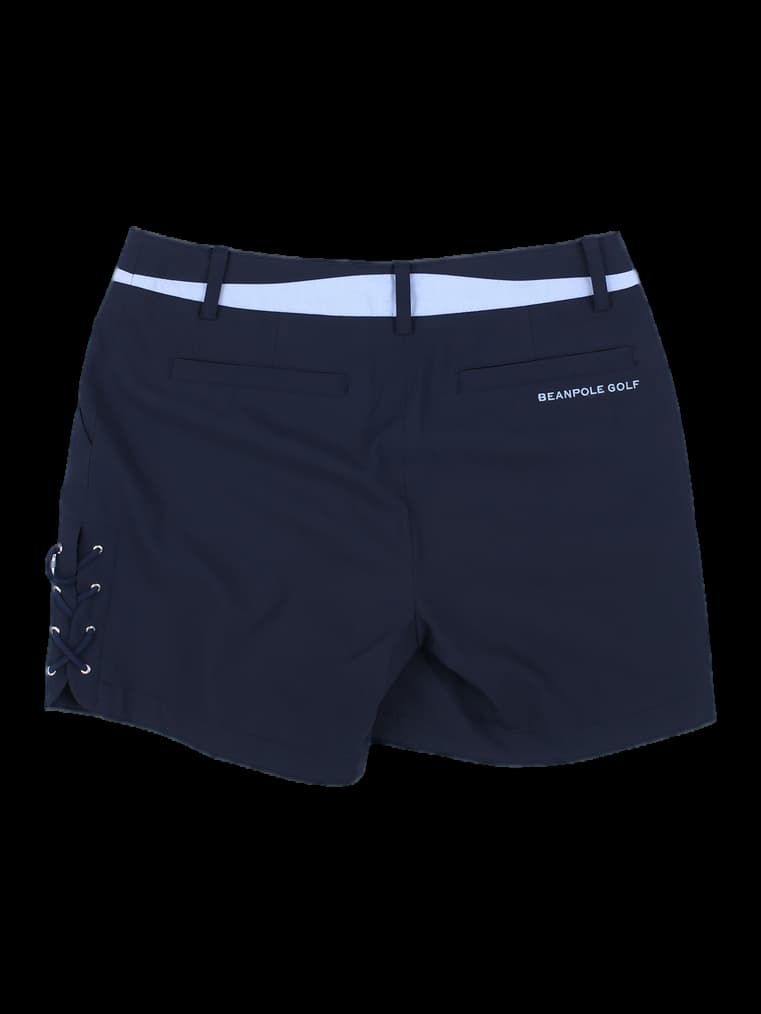 네이비 레이스업 숏팬츠