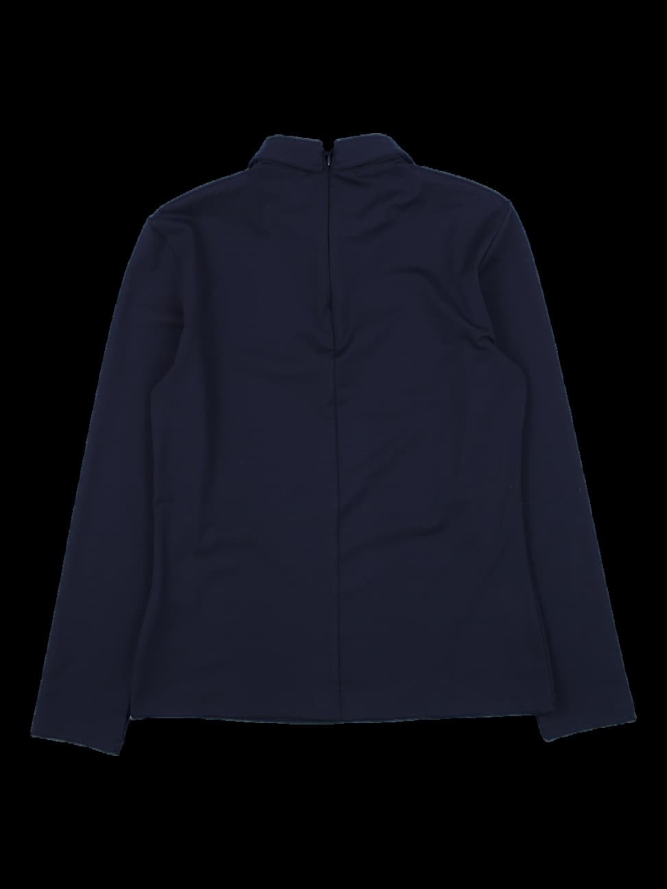 네이비 긴팔 카라 티셔츠