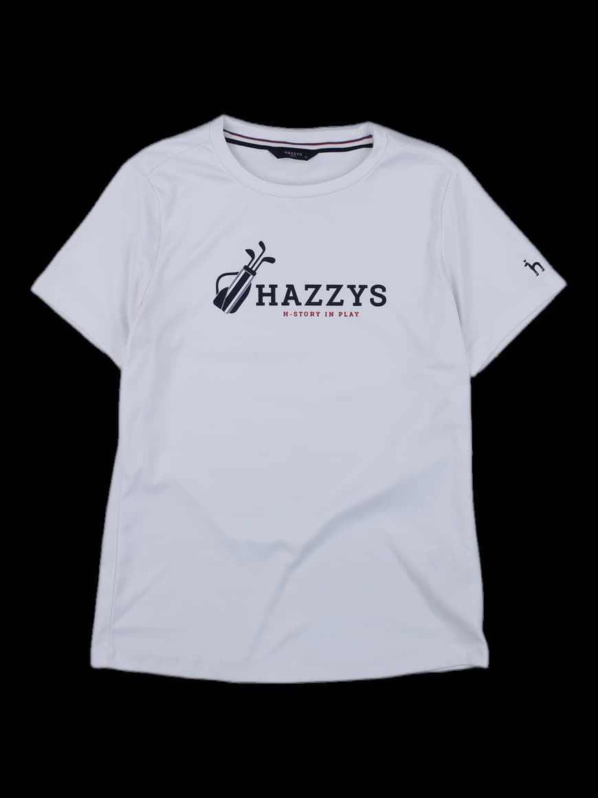 헤지스 로고 프린트 반팔 티셔츠