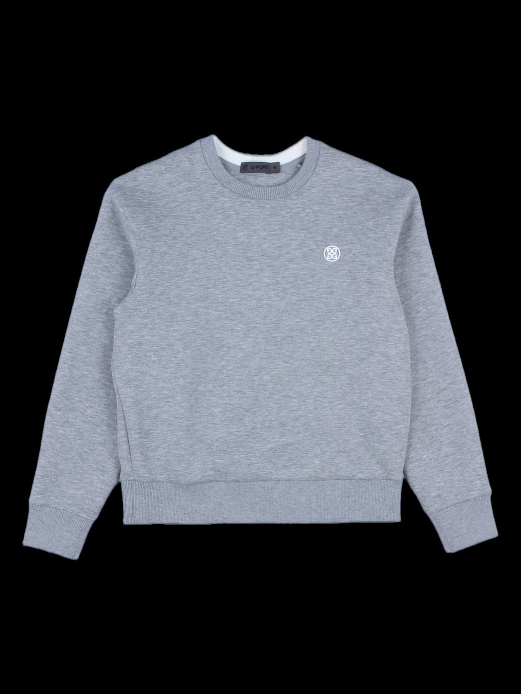 그레이 그래픽 백 로고 맨투맨