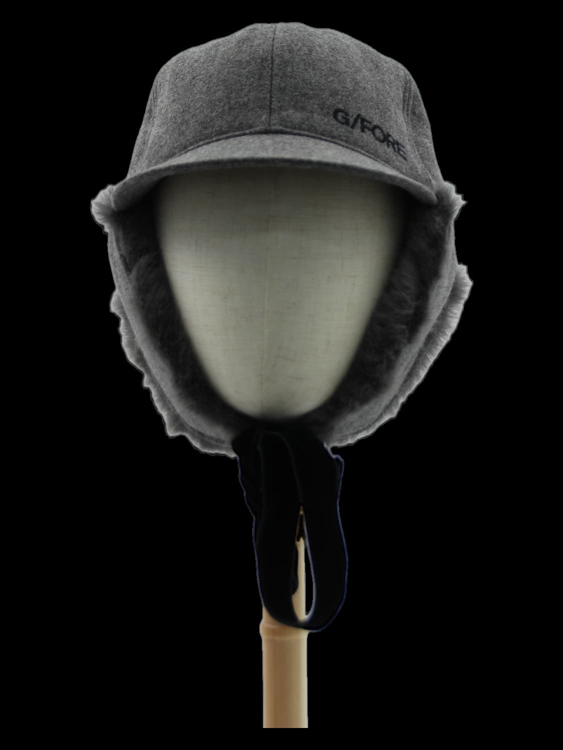 그레이 퍼 이어플랩 트래퍼 햇