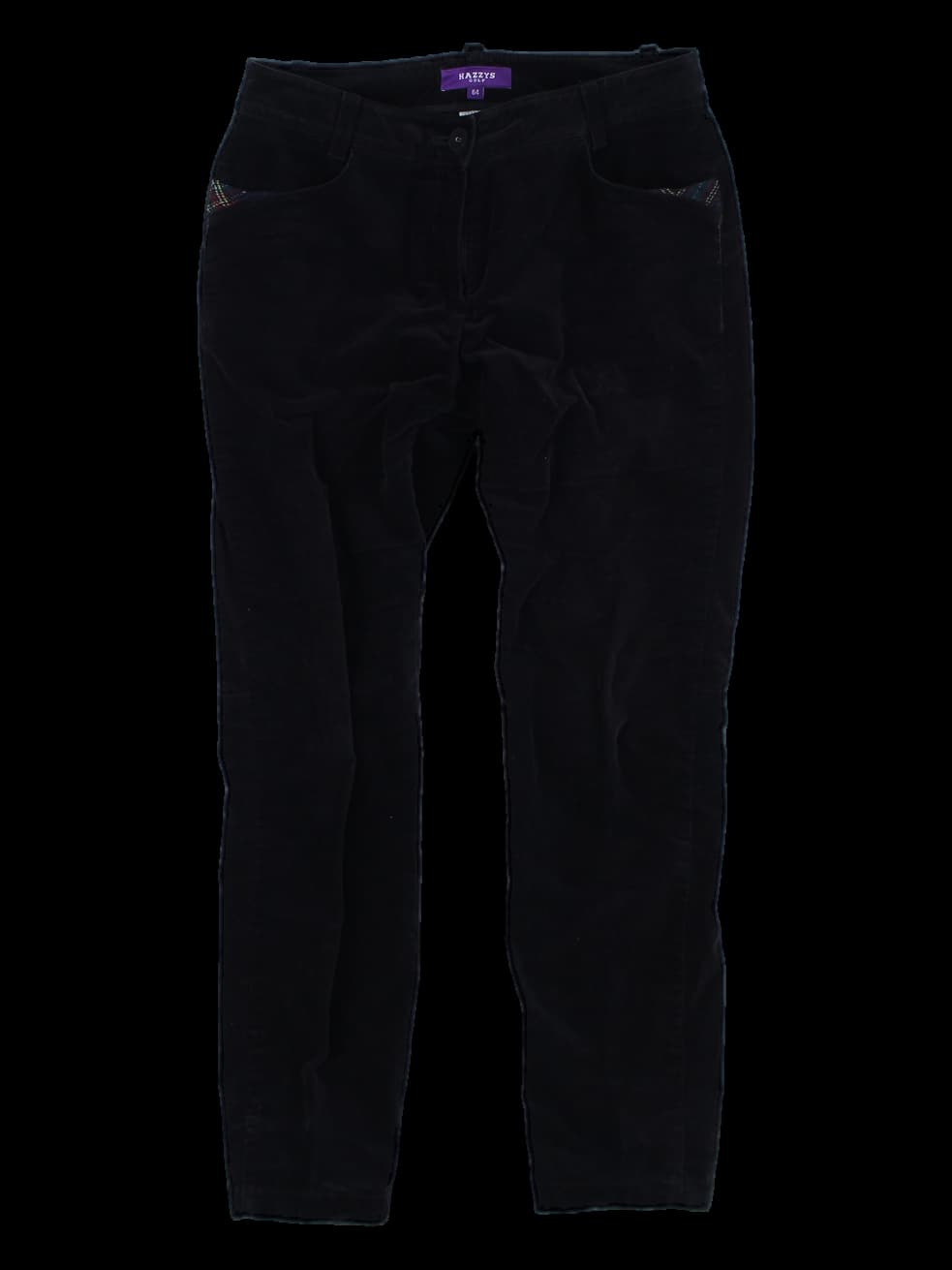 헤지스 골프 블랙 코듀로이 긴바지