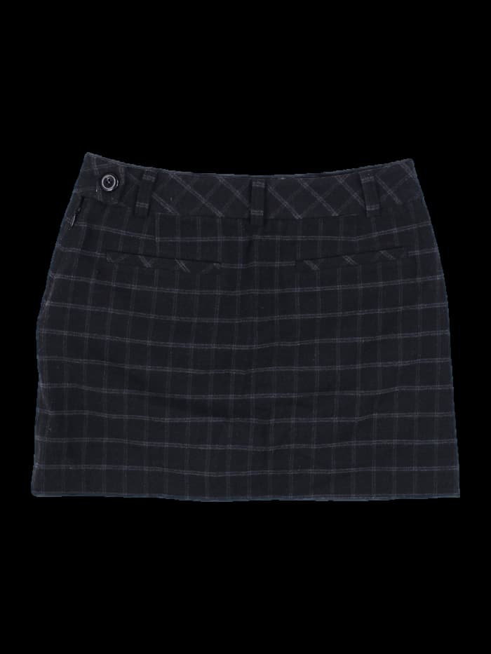 타이틀리스트 체크 미니 스커트