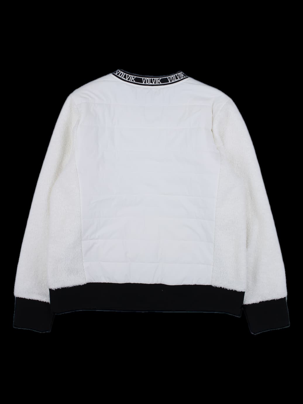 볼빅 배색 뽀글이 맨투맨