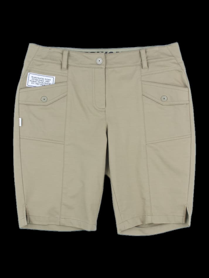 베이지 아웃포켓 반바지