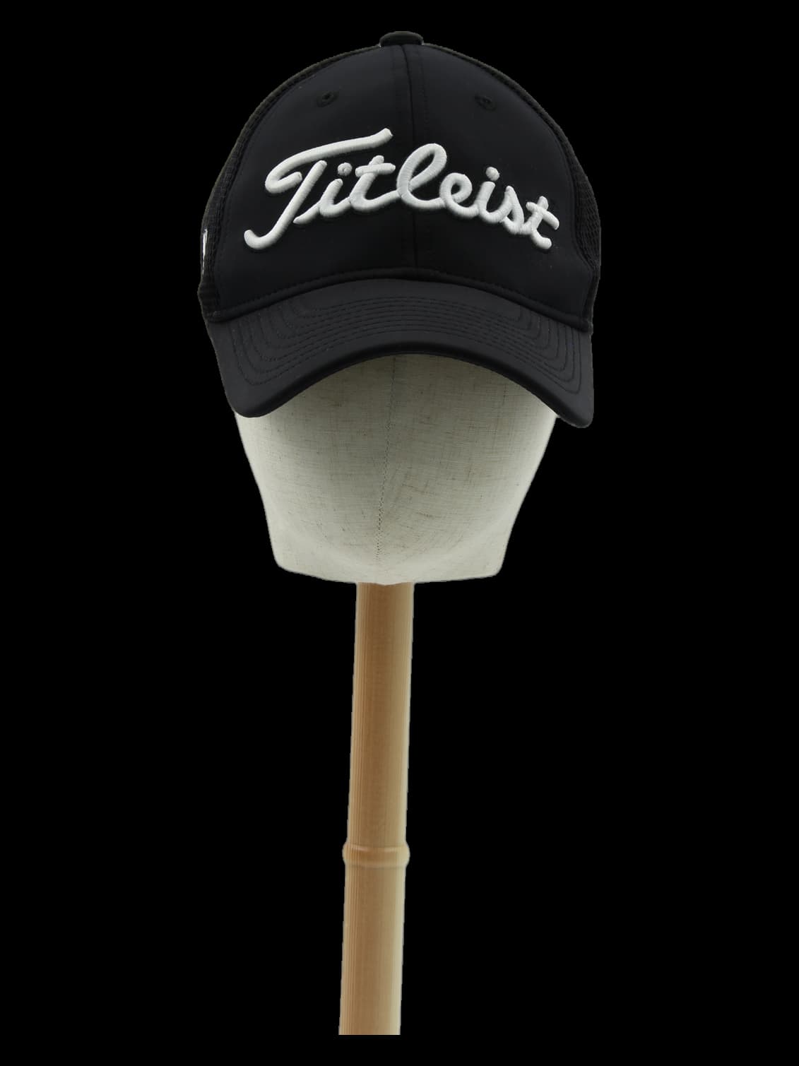 타이틀리스트 블랙 메쉬 캡