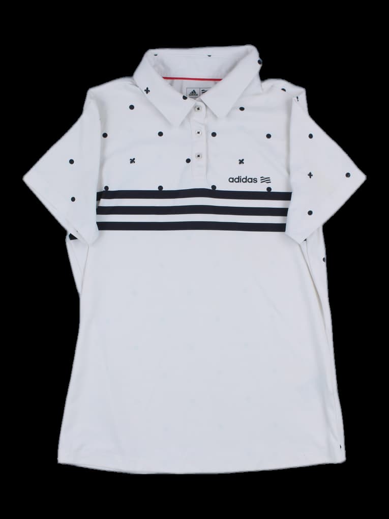 아디다스 도트 패턴 반팔 폴로 셔츠