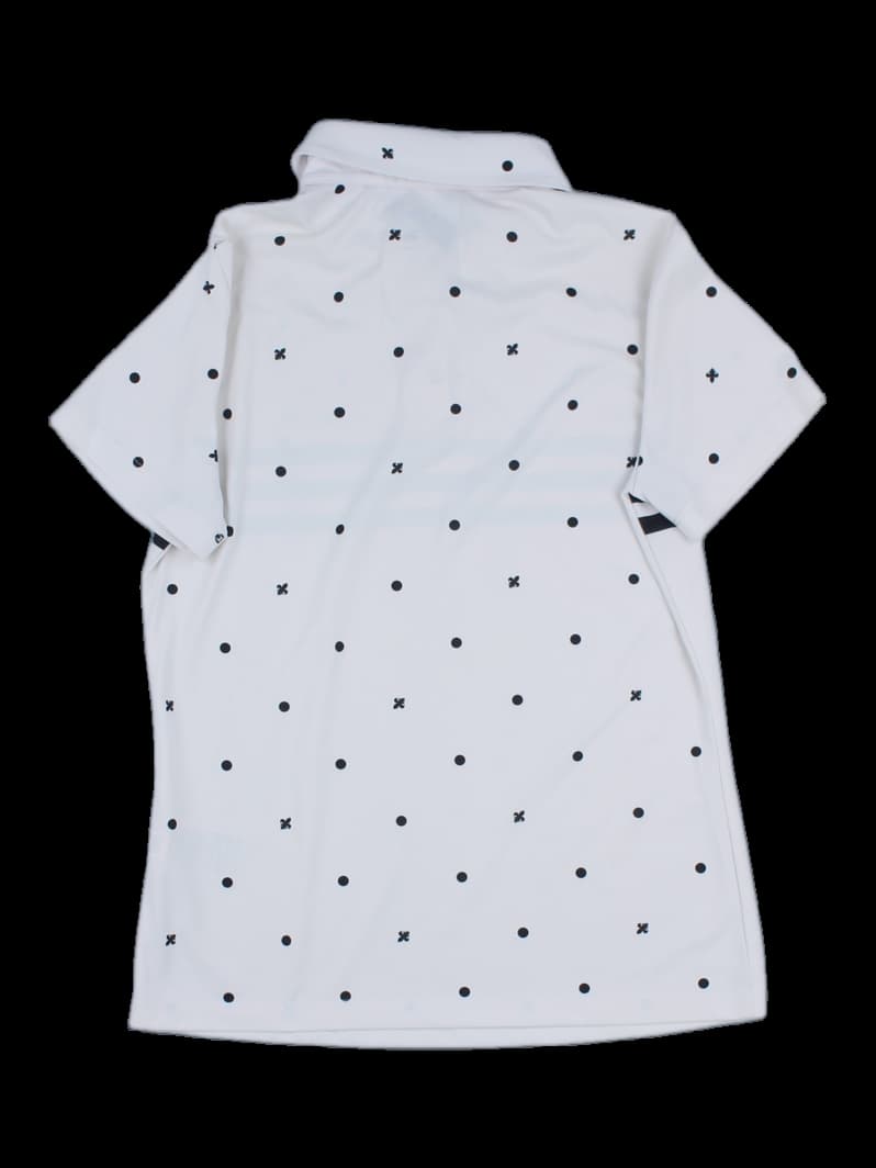 아디다스 도트 패턴 반팔 폴로 셔츠