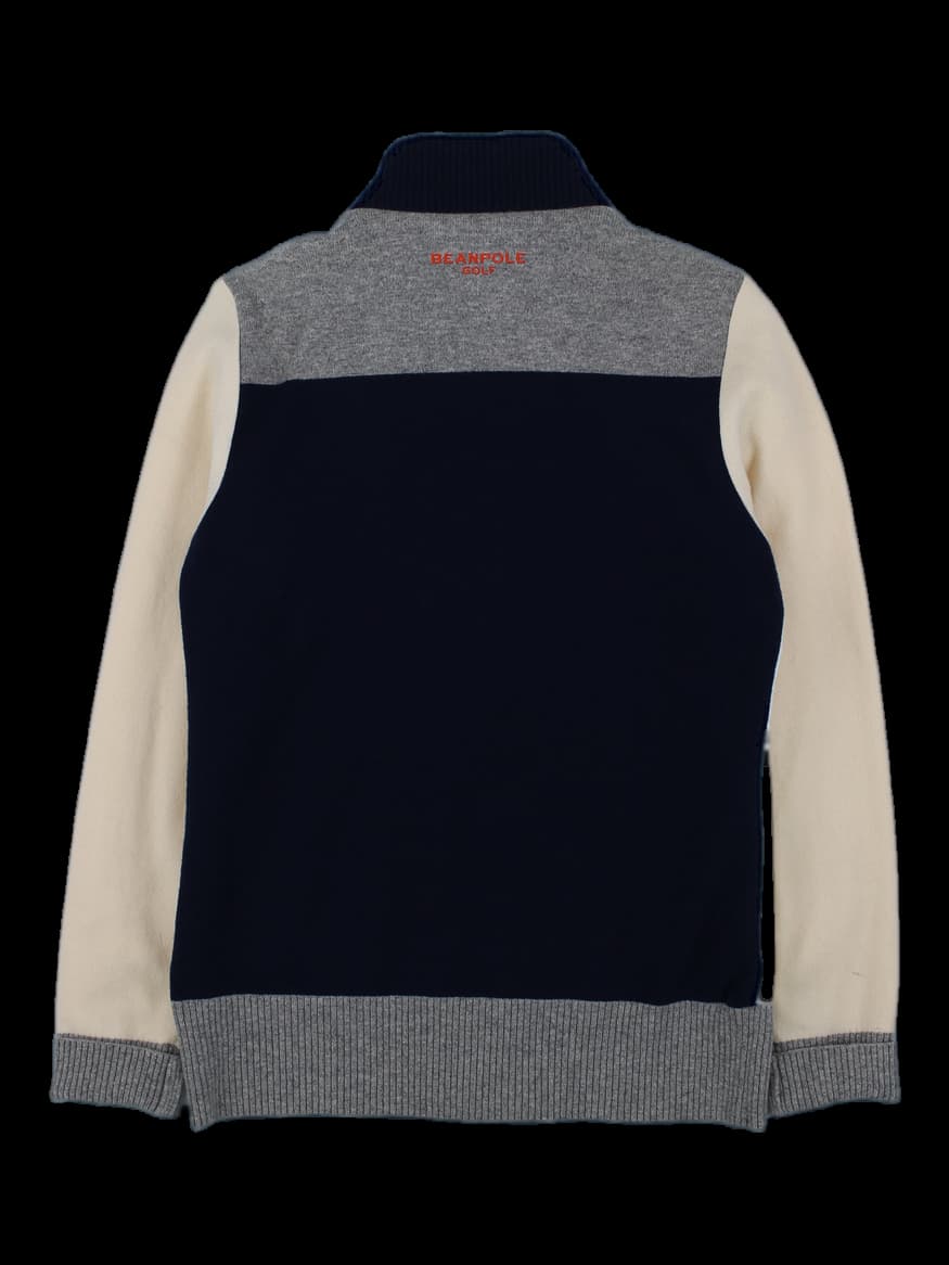 빈폴골프 남성 멀티컬러 하이브리드 집업 가디건