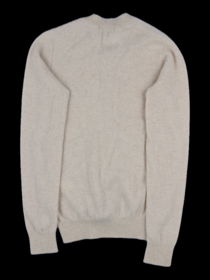 WAAC 와키 자수 베이지 니트 가디건