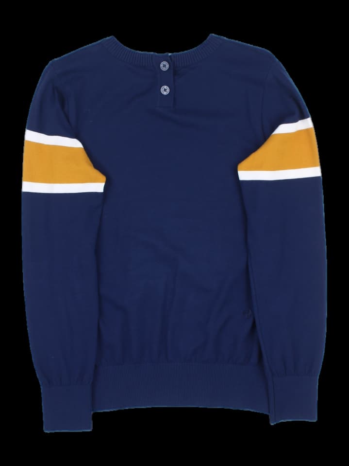 르꼬끄 스포르티브 네이비 로고 니트