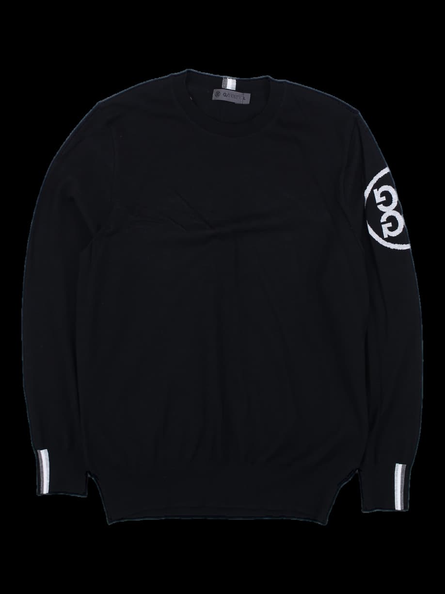 G/FORE 블랙 긴팔 니트 스웨터