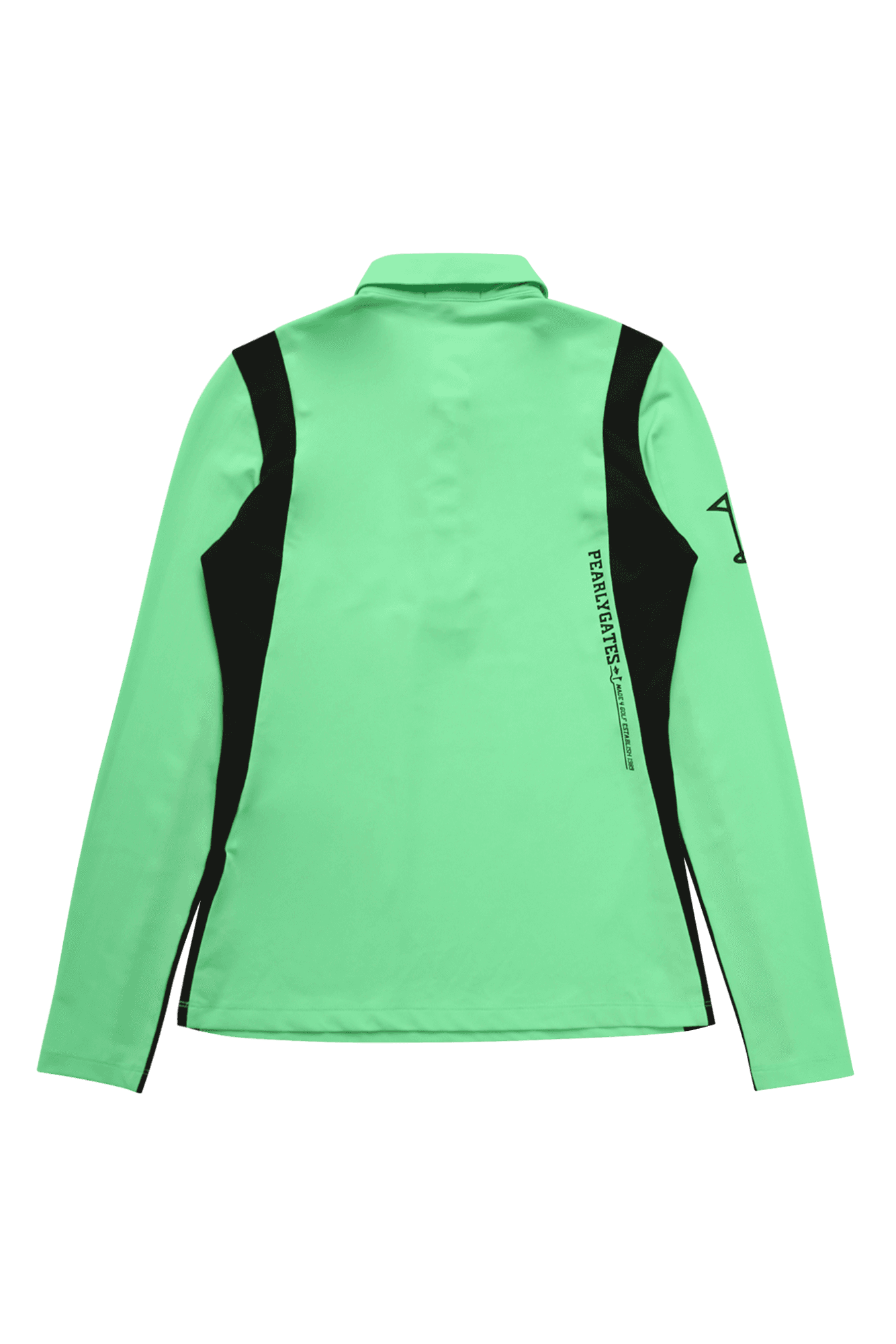 캐주얼 로고 긴팔 카라 티셔츠