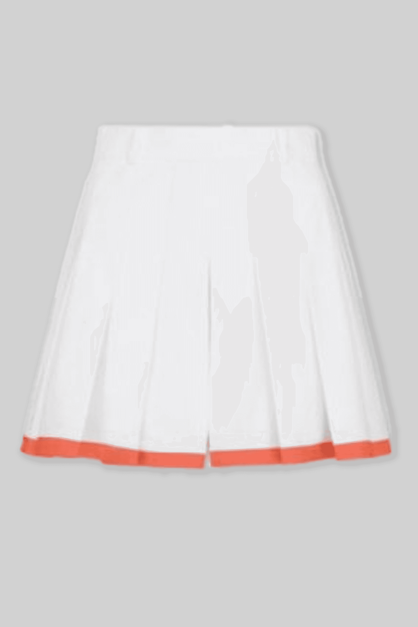 컬러 콘트라스트 플리츠 스커트