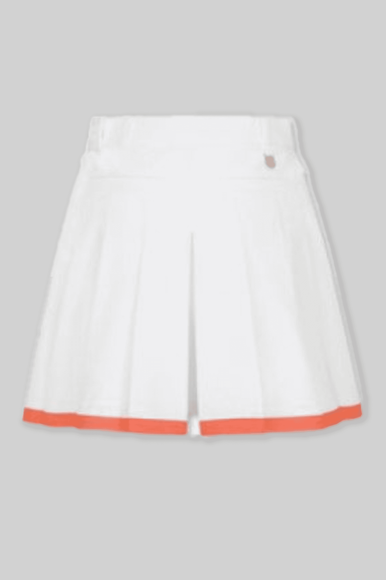 컬러 콘트라스트 플리츠 스커트