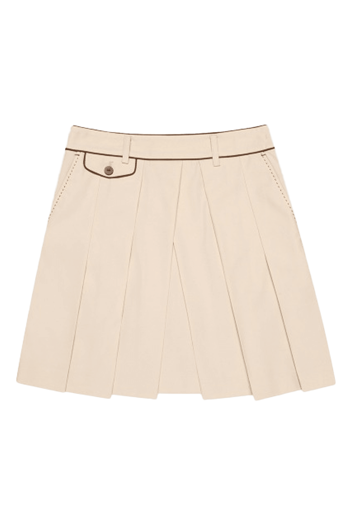 포켓 플리츠 큐롯