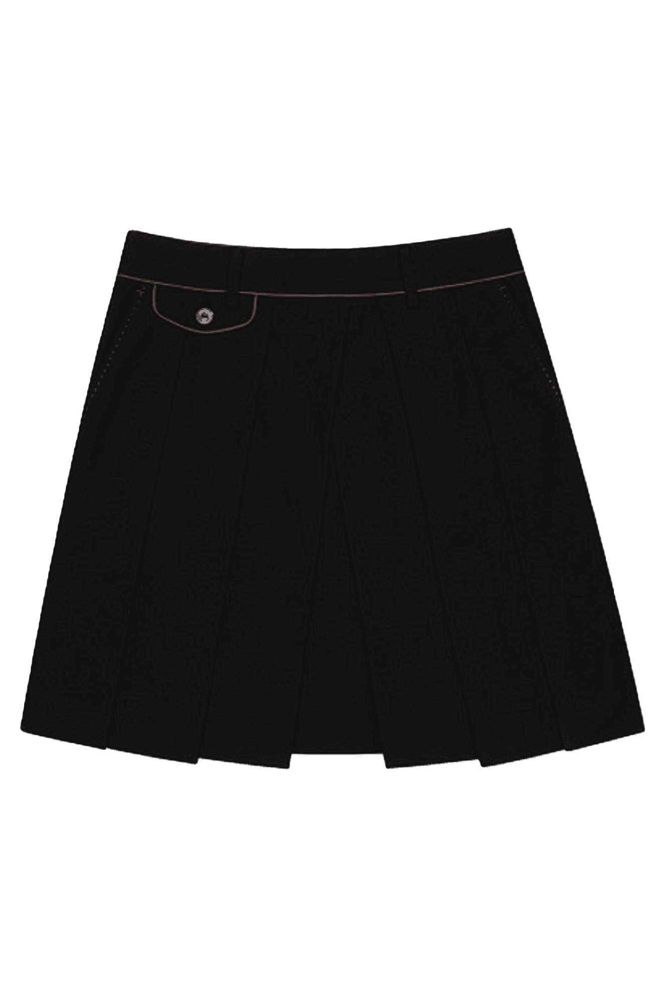 포켓 플리츠 큐롯