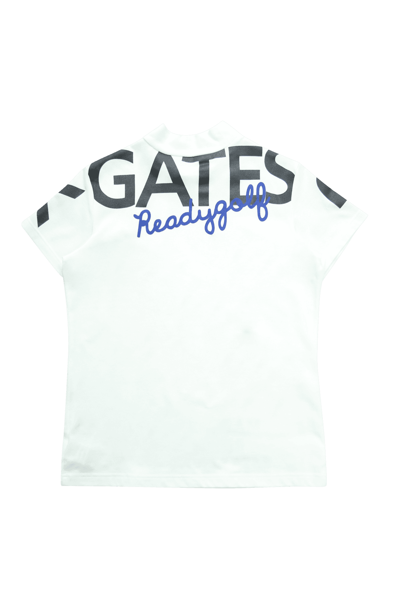 빅로고 모크넥 숏슬리브 티셔츠